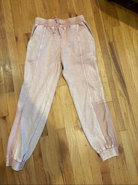 Fate Blush Plush Drawstring Joggers
